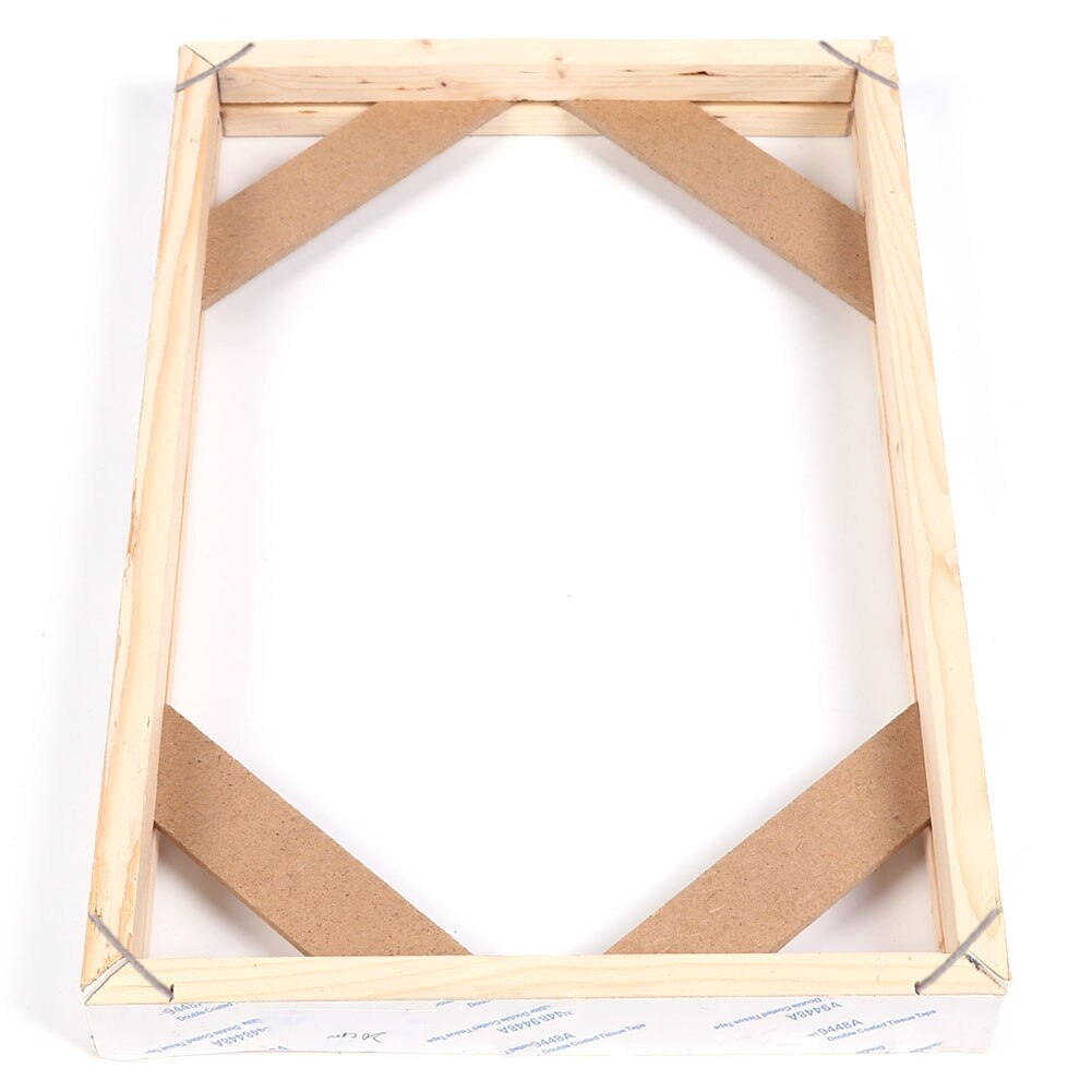 Natural Solid Wood DIY Picture Canvas Frames Accessories Kit Photo Poster Stretcher Bars for Oil Diamond Painting Wall Art Decor
