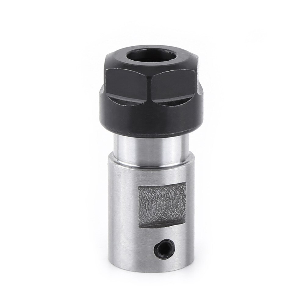 ER11 Stahl Spannzangen Spannfutter Spindel Verlängerung Stange Motor Welle Halter Innen 8MM Für CNC Fräsen Zubehör Spindel Frühling Collet