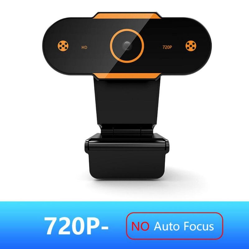 Foco automático 2k hd webcam 1080p câmera web com microfone webcams inteligentes para transmissão ao vivo vídeo chamando casa conferência trabalho: 720P