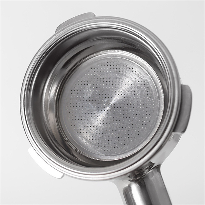 Panier de filtre à café pressurisé à 1 trou, 51MM/58MM, tasse simple/Double, adapté au porte-filtre 51mm/58mm, outil à café expresso