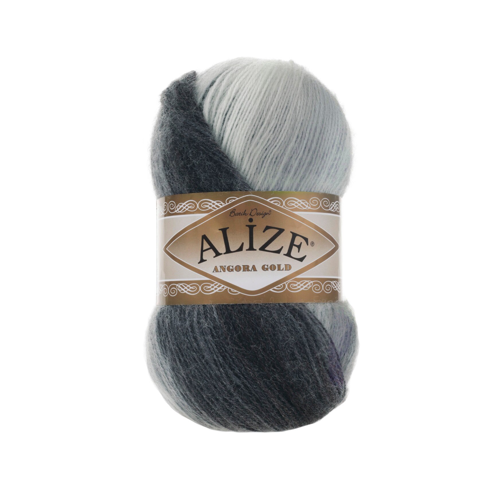 Draad 1 Pack ( 5 Ballen) alize Angora Gold Batik Hand Breien Garen (% 20 Wol % 80 Acryl) 100 Gram 550 Mt Haak Tool Kit: 1900