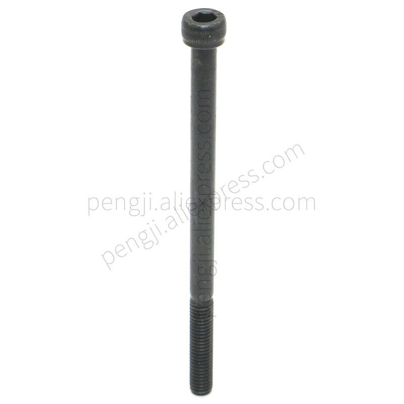 50PCS M5 - 0.8 x 80mm Socket Head Cap Screws Metric, Allen Socket Drive, 12.9 Grade Alloy Steel, DIN 912, Black Oxide Finish.
