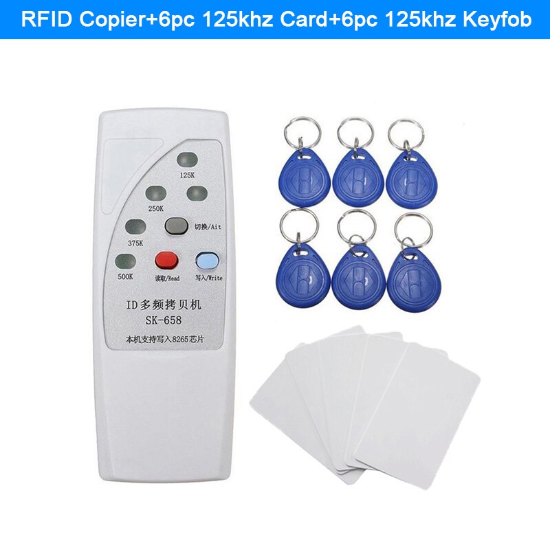Rfid Kaartlezer Rfid Schrijver Handheld 125Khz Copier Duplicator Id Tags Programmeur Copier Met Licht Indicator: style 3