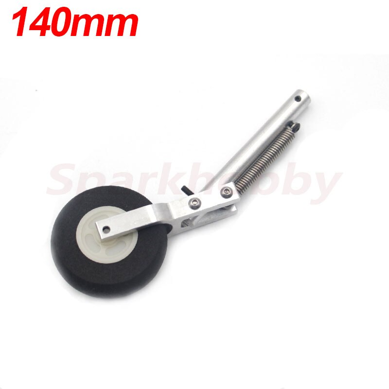 1PC 110 millimetri 130 millimetri in Lega di Alluminio A Scomparsa cintura primavera carrello di Atterraggio 45 millimetri 50 millimetri spomge ruota per ad ala fissa RC aereo FAI DA TE Acc: 1pezzi 120mm  hole4MM