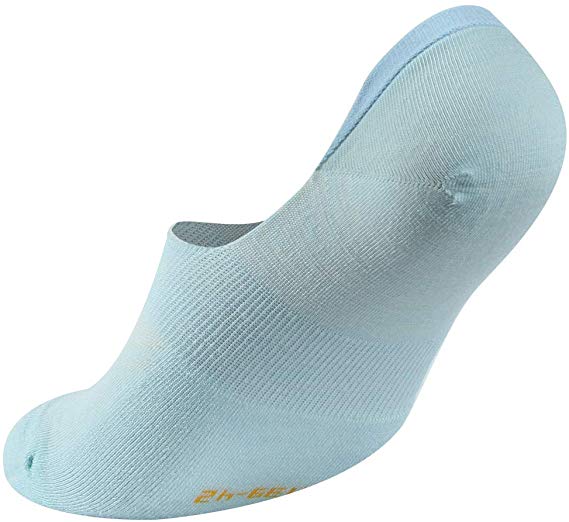 Running Socks, ZEALWOOD Meirno Wool Ultralight No Show Athletic Running Socks for Men and Women, 1/3 Pairs