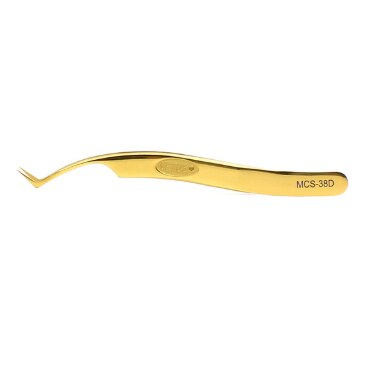 Vetus Golden Tweezers Super Precision Stainless Tweezer For mobile phone repair: 38D