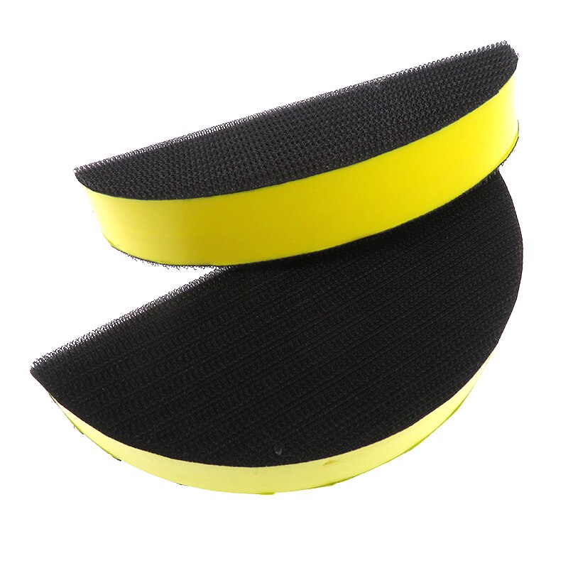 Rubber Hand Sanding Block Hook &amp; Loop Sanding Disc Holder PU Foam Grinding Block for Polishing Wood Furniture