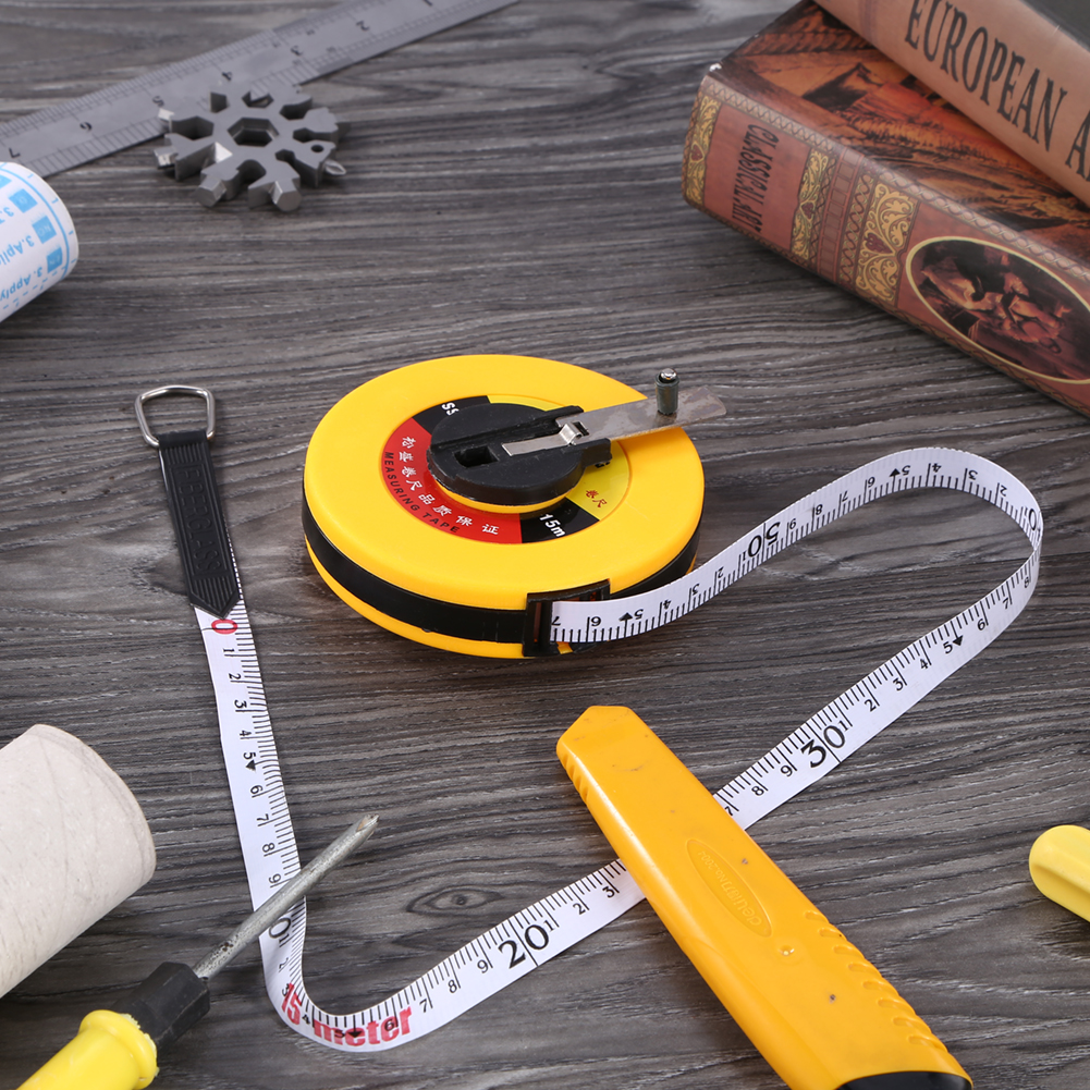 Fiberglass Soft Tape Measure Portable Body Height Building Surveying Distance Measuring Meter for Carpenter Measurement Tools