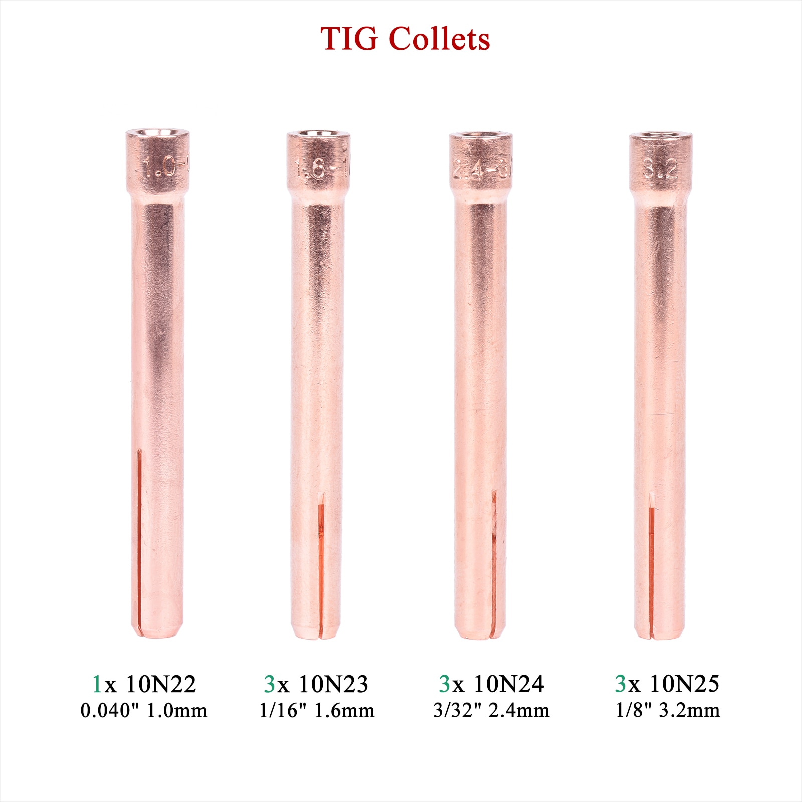 51pz TIG torcia per saldatura lente a gas per WP17 WP18 WP26 TIG tappo posteriore pinza e pinza kit di ricambi per il corpo accessori pratici durevoli