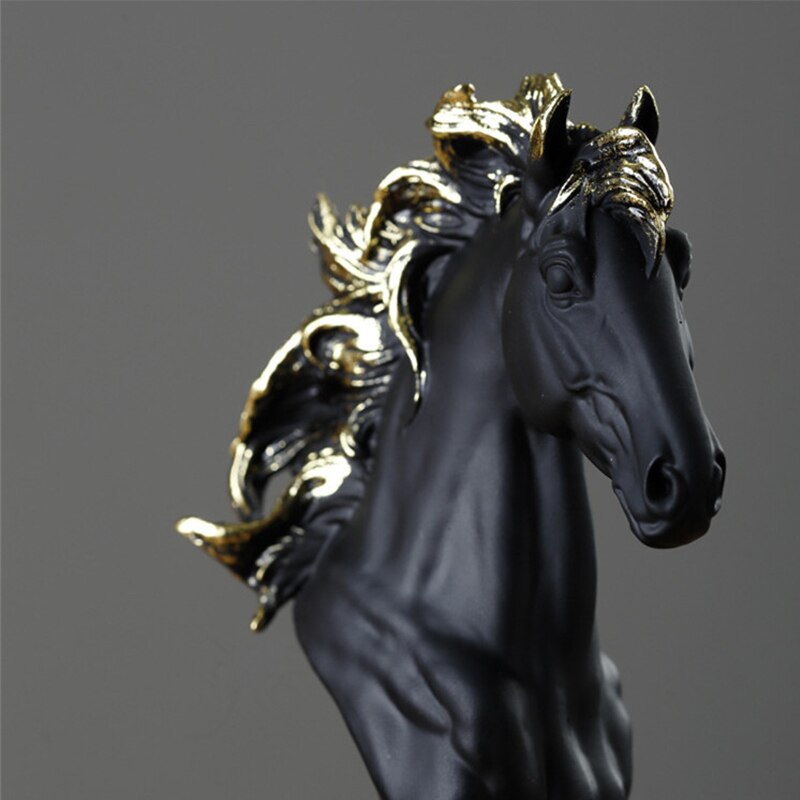 Harpiks sort skak dronning konge hest ornament ornament