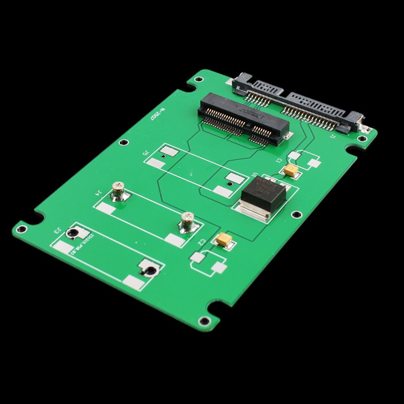 mSATA to SATA SSD Adapter Converter Card with 2.5 inch Case #67544