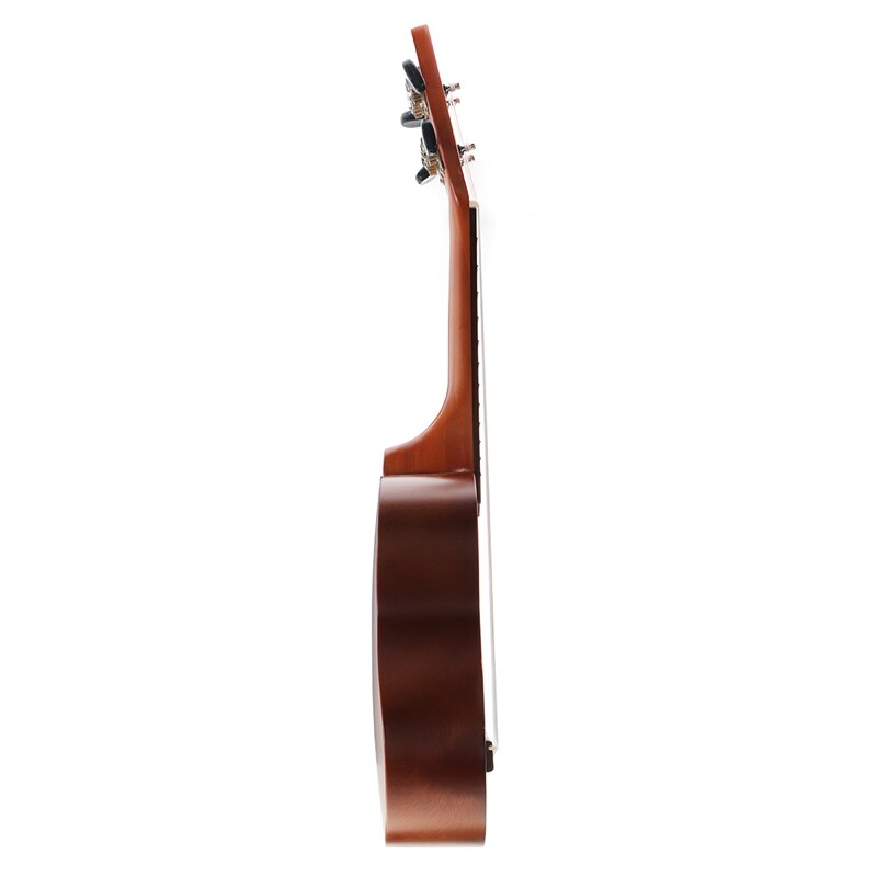 Ukelele pintado a mano Combo 21 ukelele Soprano negro 4 cuerdas Uke Bass instrumento Musical de cuerda perfecto para principiantes