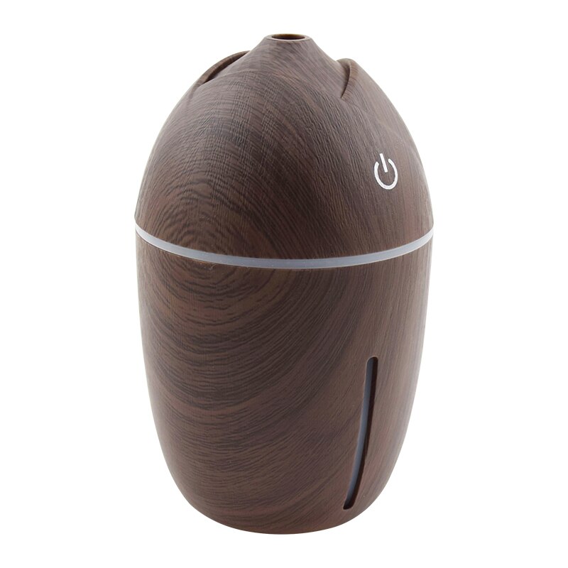 Car Air Humidifier Diffuser Automobile Essential Oil Diffuser Aromatherapy Humidor For Home Office Auto Interior Accessories: Dark Wood
