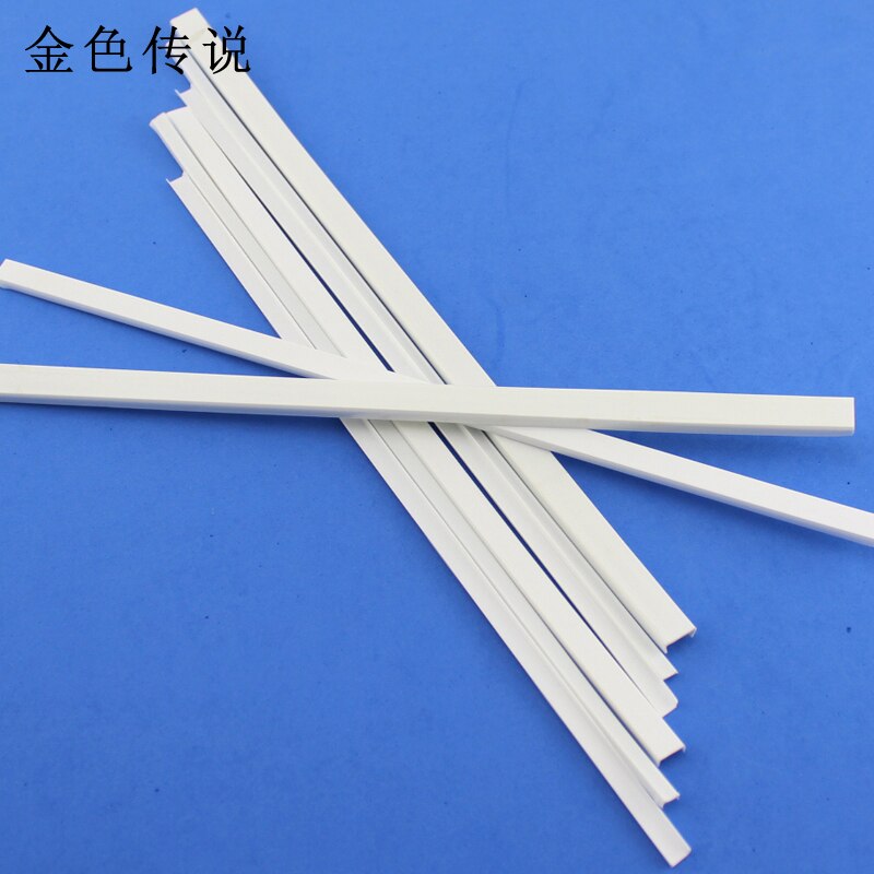 U-shaped ABS plastic strip diy model modified piece Building model material mountain word stick ABS plastic profile