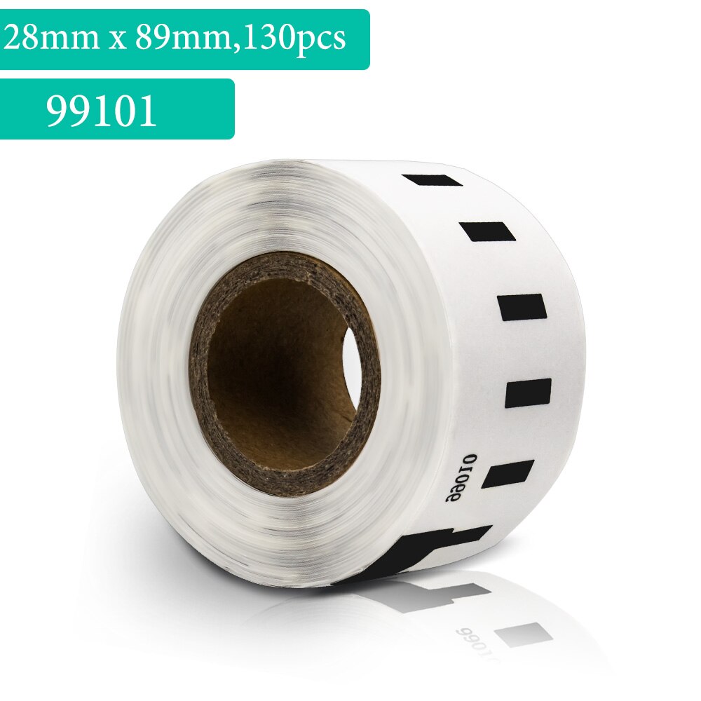 Meerdere Maten Label Roll Lw 11352 11354 30252 99010 30256 Label Compatibel Voor Dymo Labelwriter 400 450 450Turbo Label printer: 99010