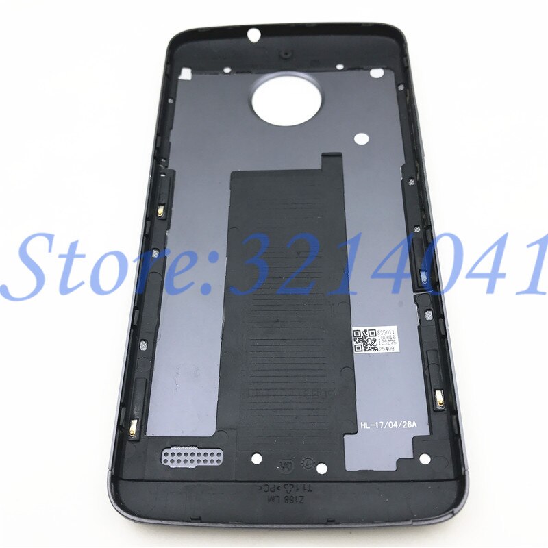 Original para Motorola Moto (4ª generación) E4 XT1762 XT1763 E4 Plus XT1770 X1771, carcasa trasera para batería, Panel de puerta trasera, funda carcasa