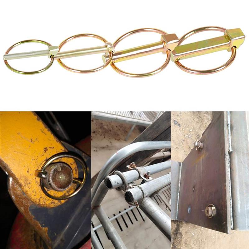 10pcs Heavy Duty Lynch Pin Shaft Locking Pin Trailers Truck Mower Pin Accessory