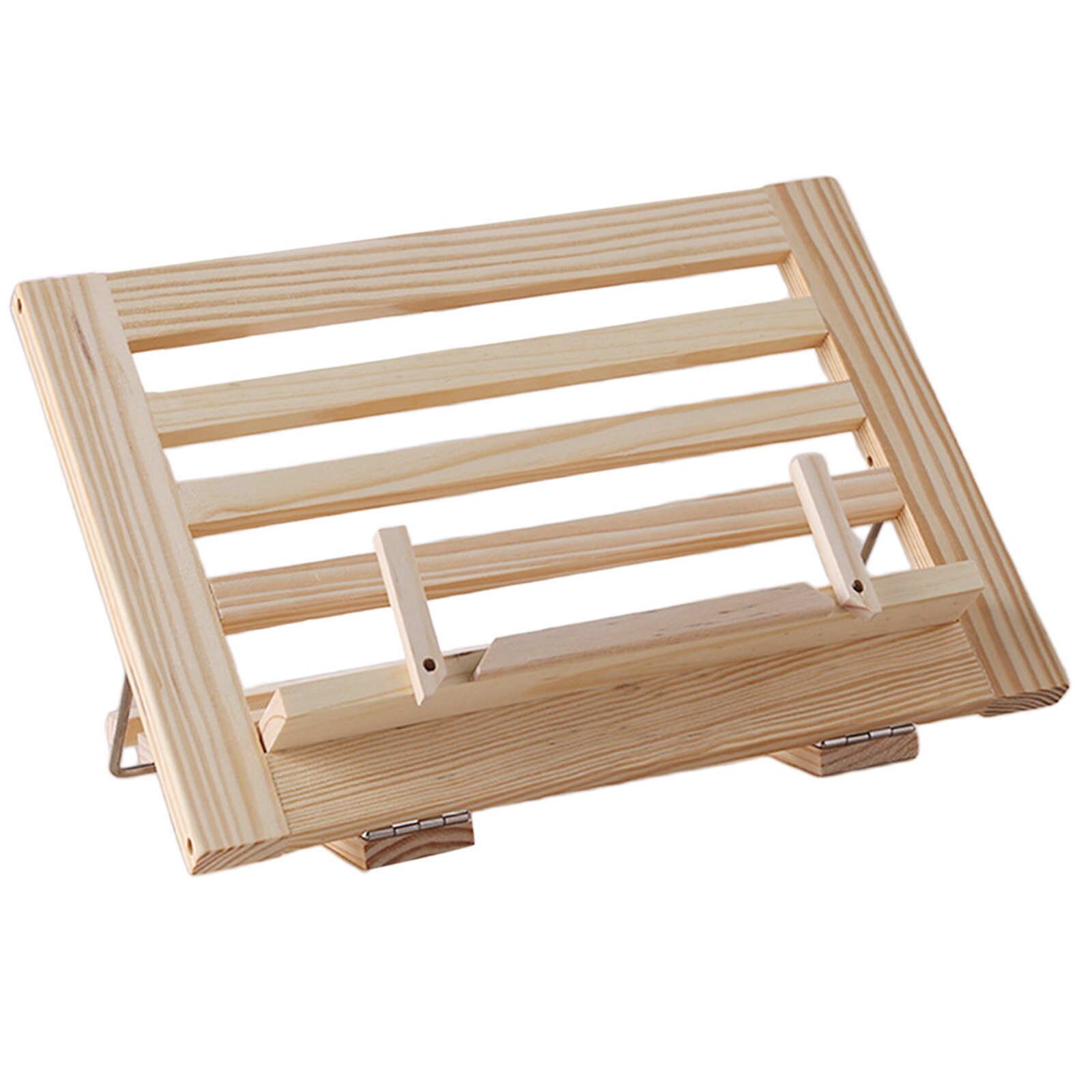 Pine Wooden Book Stand Holder Portable Foldable Adjustable Bookstand Reading Support Table Easel For Writing Bracket Office Use