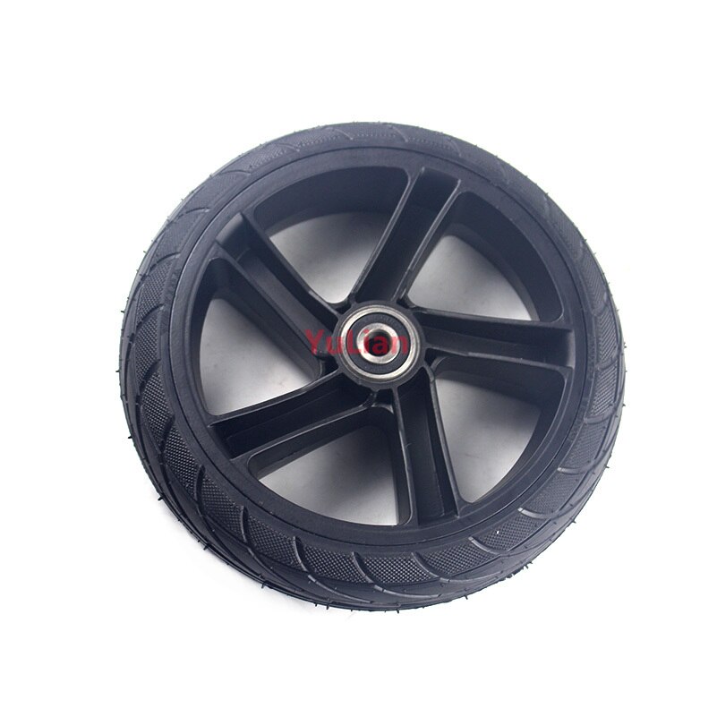 Rueda sólida de aleación de 200x50 hub8 pulgadas whee. Neumático trasero para patinete eléctrico Xiaomi Ninebot Segway ES1 ES2 ES4, a prueba de explosiones: wheel