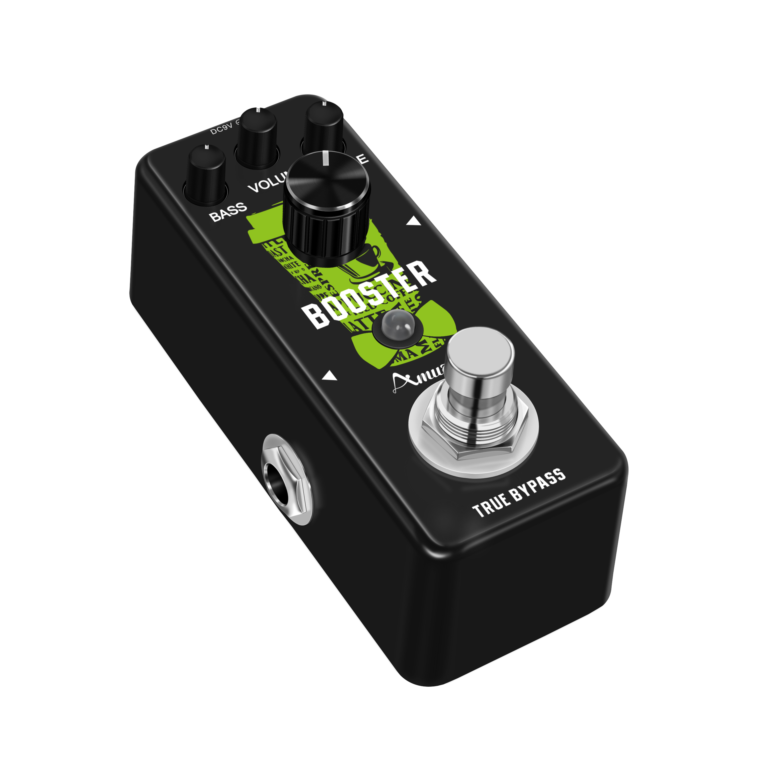 Mini booster guitar effektpedal, true gain booster, micro clean boost pedal til elektrisk guitar pure clean mini booster pedaler