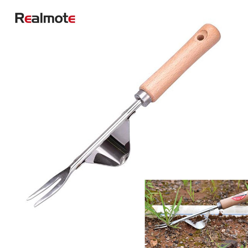 Ménage tirant les mauvaises herbes creuser Potherb Scarification brouillon manuel désherbage outils de jardin pelle tondeuse herbe