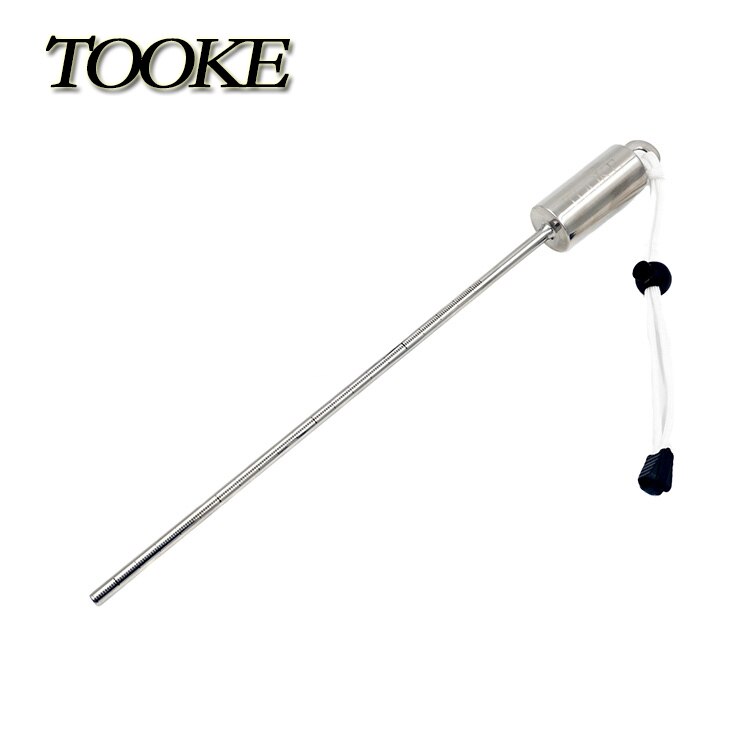 Dykbeslag rostfritt stål hummer dyksticka pekpinne undervattenshaker med snodd handledsrem: Vit rem