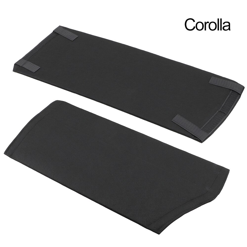 YOSOLO 1 Pair Tidying Side Storage Plate Plank Car Trunk Stowing Organizer Board For Toyota Avalon Corolla Camry: Corolla