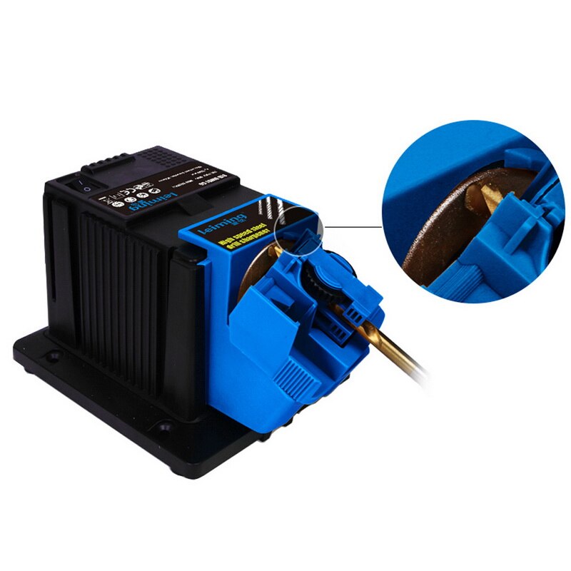 3 In 1 Professionele Elektrische Messenslijper Boor Slijpen Machine Keuken Mes Scherpere Slijper Slijper