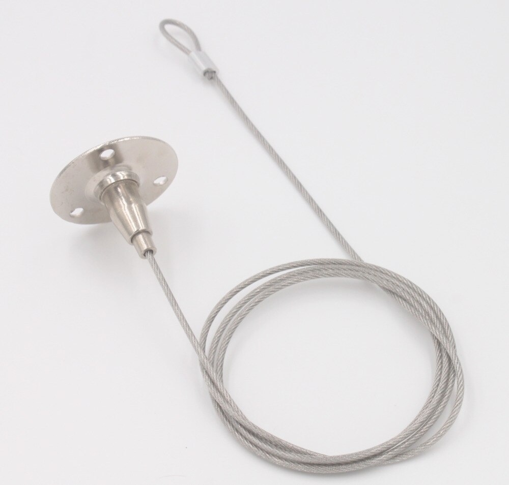 Adjustable Hanger Hooks with stainless steel wire - Art Gallery Display Hanging System Accessories,4pcs