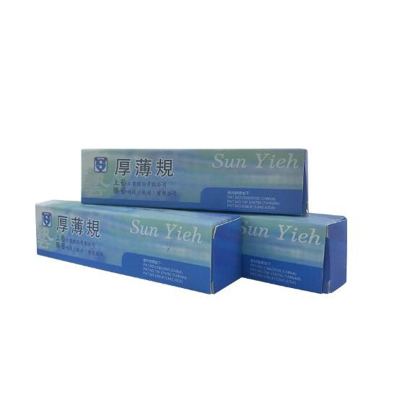 Taiwan plastic Feeler Gauges Metric Thickness Gap 0.05-1.5mm 18pcs Metric Filler Feeler Gauge Plastic Measuring Tools