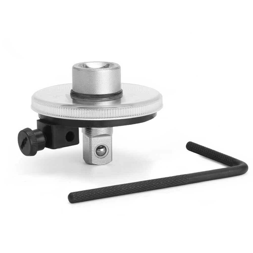 Car 360 Degree 1/2inch Drive Angle Torque Gauge Meter Measurer Tool with Wrench