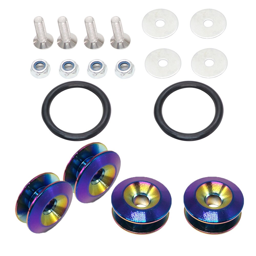 Universal Aluminum Bumper Quick Release Fasteners Fender Washers