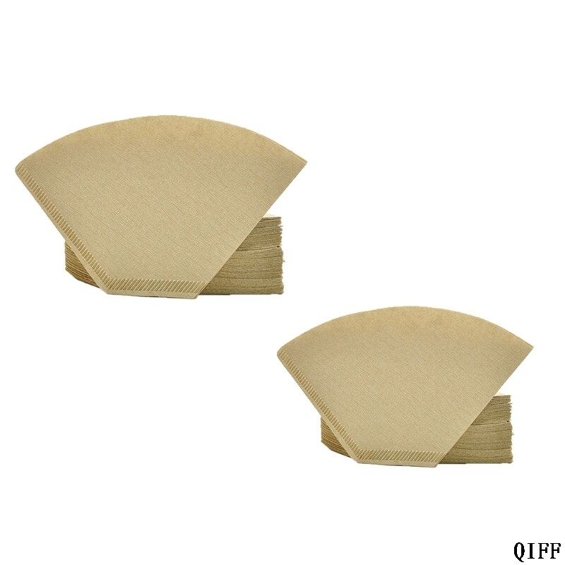 101 "V" Shape Coffee Cup Filter Paper Espresso Machine Mocha Pot Strainer Sheet Mar28