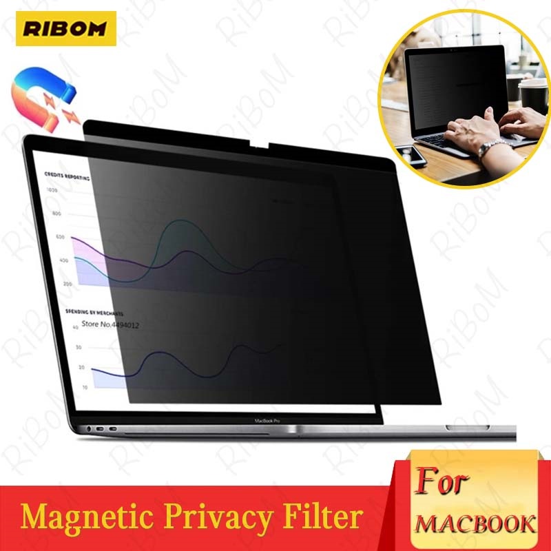 Laptop Privacy Filter Voor Apple Macbook Pro 16 A2485 Screen Protectors Film Verwijderbare Magnetische Privacy Filter Film