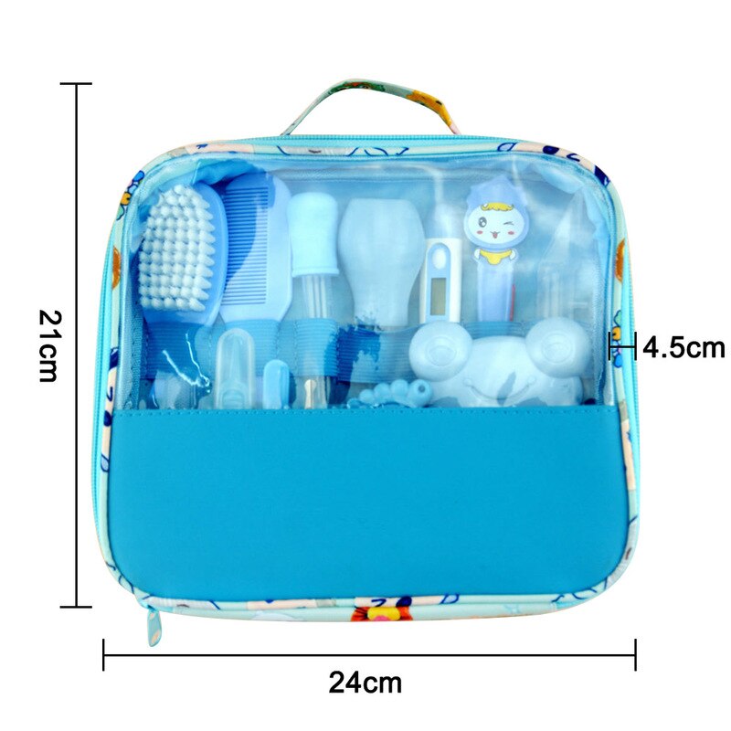 Babyverzorgingsset, babyverzorgingsset, thermometer, tondeuse, schaar, toiletartikelen voor baby's, multifunctionele babyset, gezondheidszorg voor kinderen