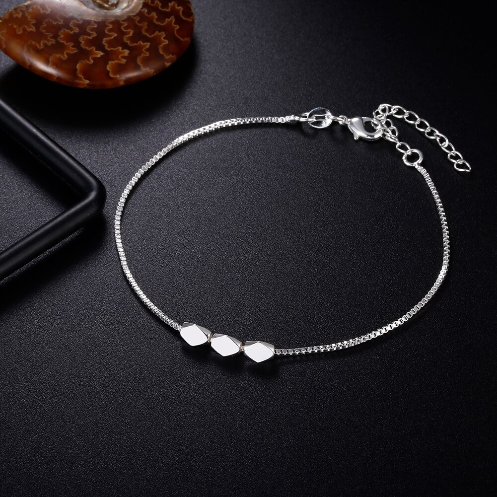 925 Sterling Zilveren Armbanden Voor Vrouwen Geometry Hexagon Box Ketting Classic Wedding Party Christmas Fine Jewelry