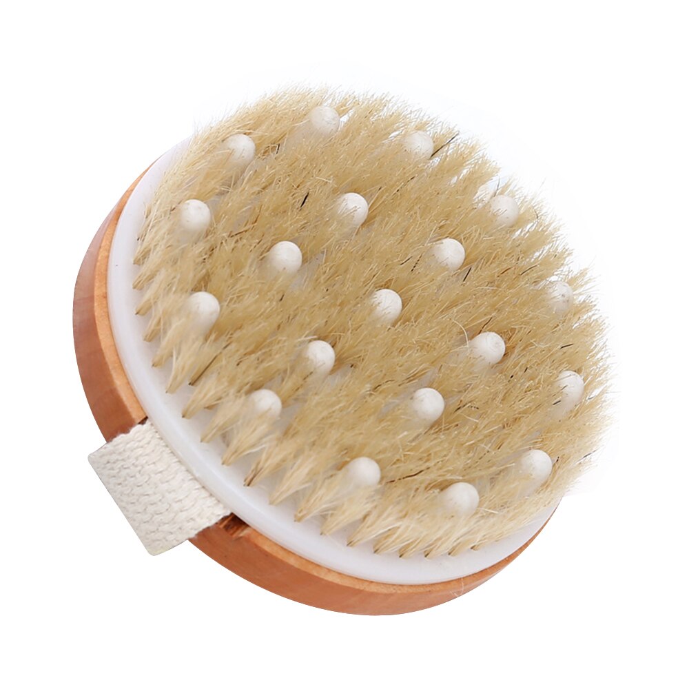 BRISTLE HYDREA BODY BRUSH CELLULITE SHOWER DRY SKIN EXFOLIATION SCRUBBER