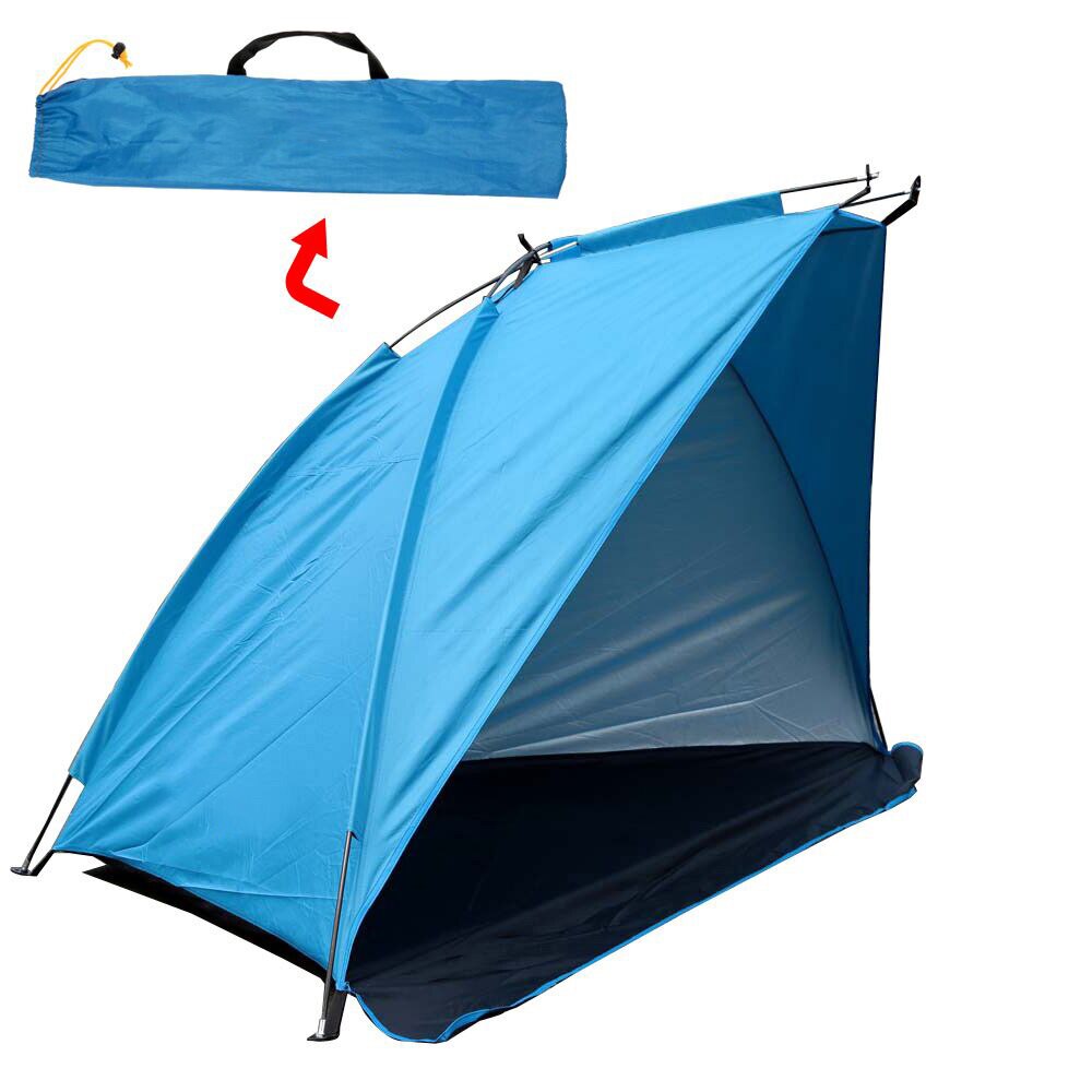 Sommer strand telt utendørs camping telt anti uv parasol ly for fiske piknik strand park sports fiske telt