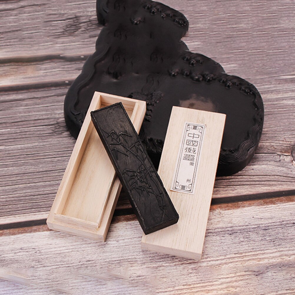 1 Set of Chinese Calligraphy and Painting Ink Strip Traditional Ink Stick