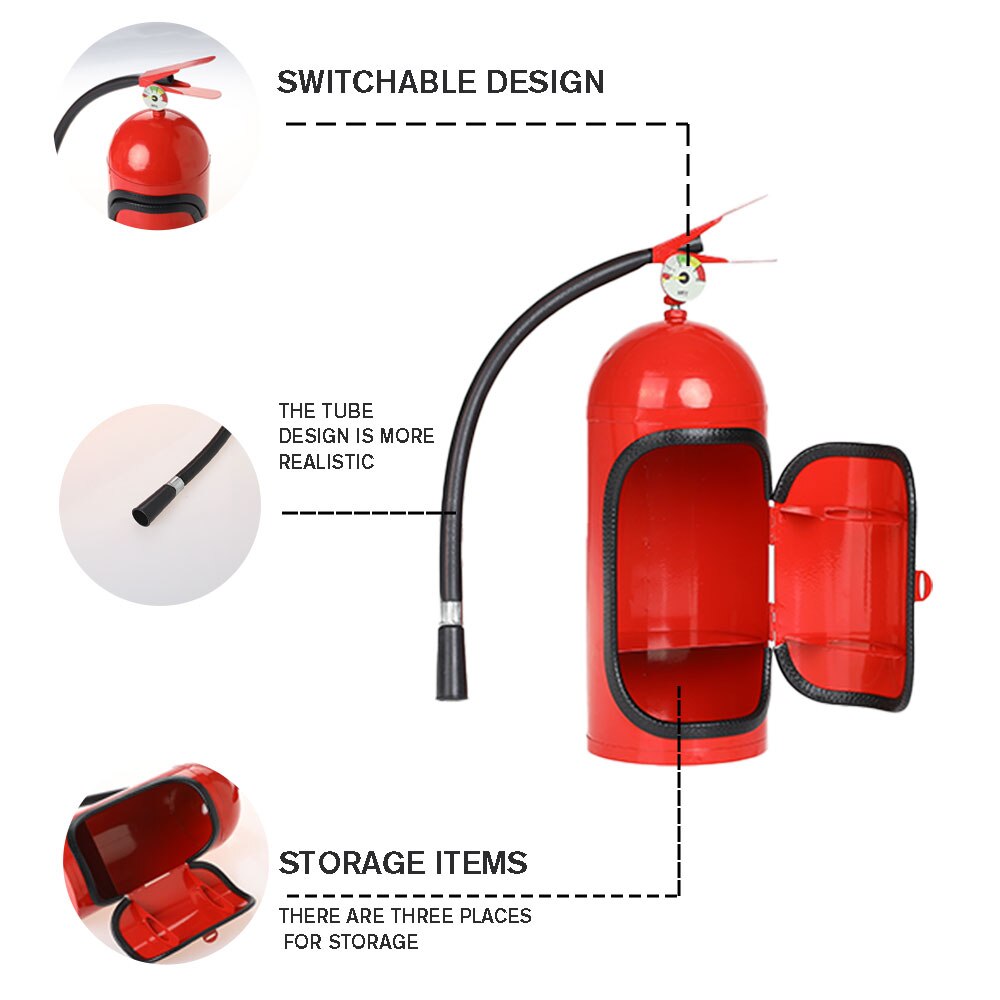 Metall Schmücken Mini Handgemachte römisch Feuerlöscher Mini Bar Komplexe