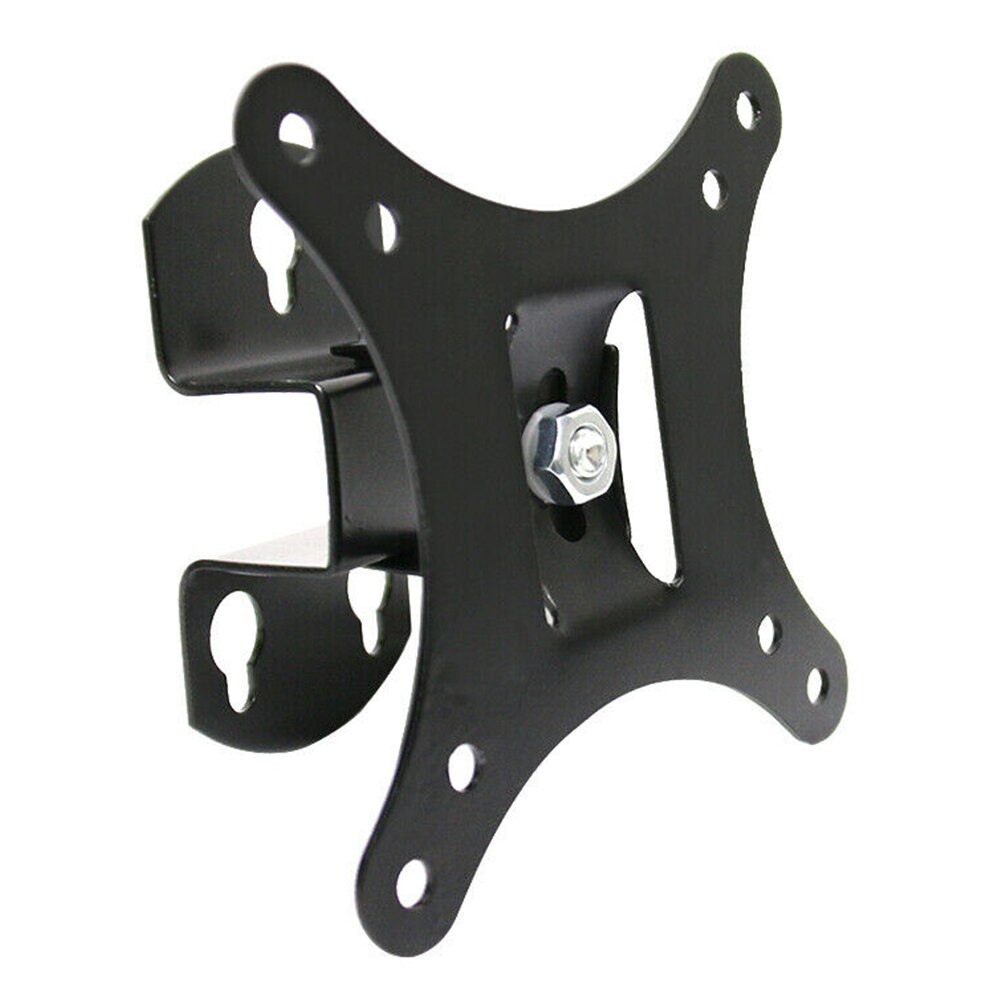 For Computers Universal Swivel Adjustable TV Wall Mount Home Black Durable Easy Install Holder Bracket Steel Monitor Stand Tilt