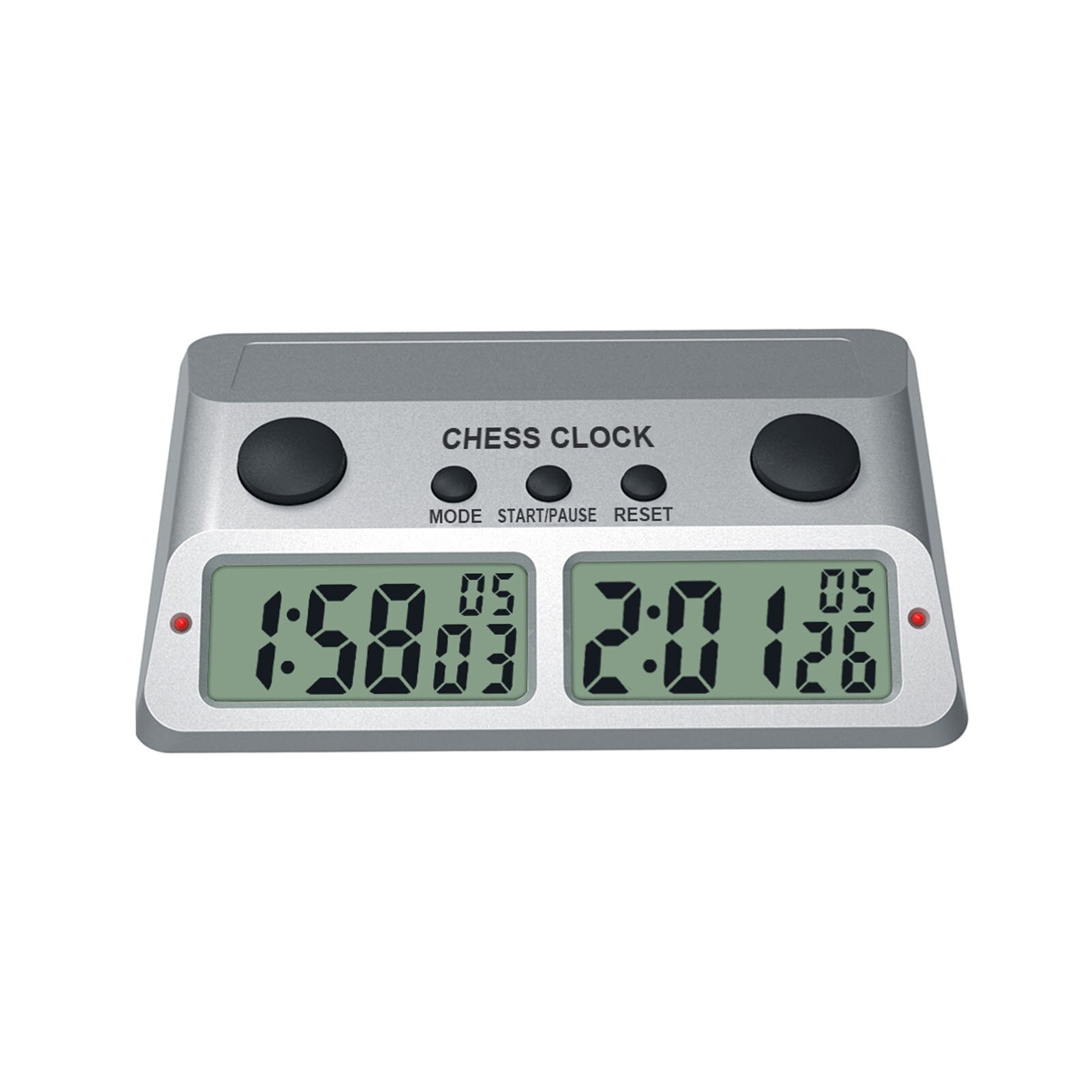 Three-in-one Chess Clock Game Punctual Analog Chess Clock Timer Ringing Accessories Educational Toys: White