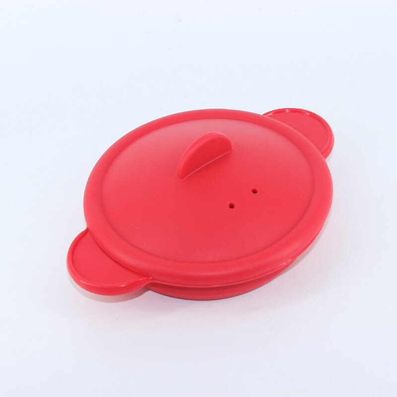 Incroyable Silicone étui à vapeur vapeur cuisine Gadget outil pour four micro-ondes avec couvercle en Silicone bol panier cuisine outils de cuisson