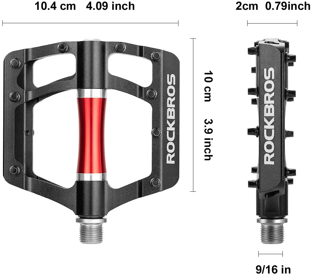 Rockbros Mtb Pedalen Flat Pedalen Fiets Pedalen Mountainbike Pedalen Breed Platform Pedales Fiets Platform Pedalen Sealed Bearing