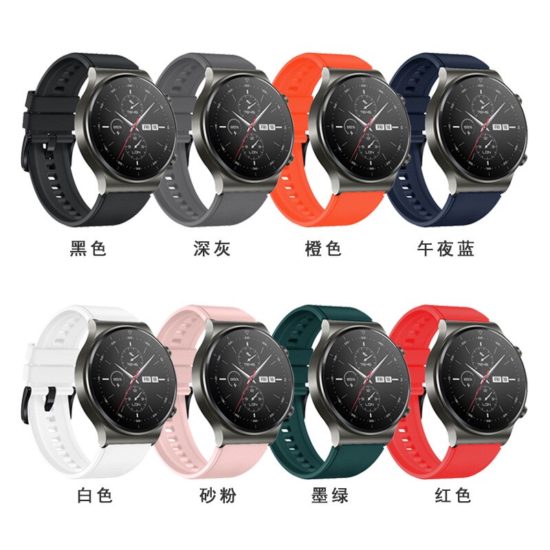 Novo estilo oficial cinta para huawei relógio gt 2 pro banda de silicone para huawei gt2 pro gt2pro pulseira correa