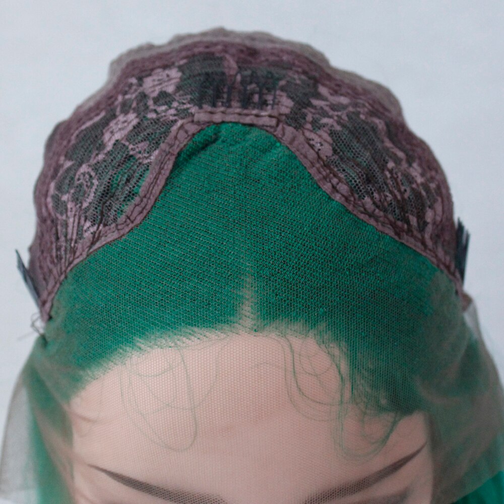 V'NICE-perruque BOB courte verte avec raie au milieu, coiffure synthétique résistante à la chaleur, coiffure synthétique haute température pour femmes