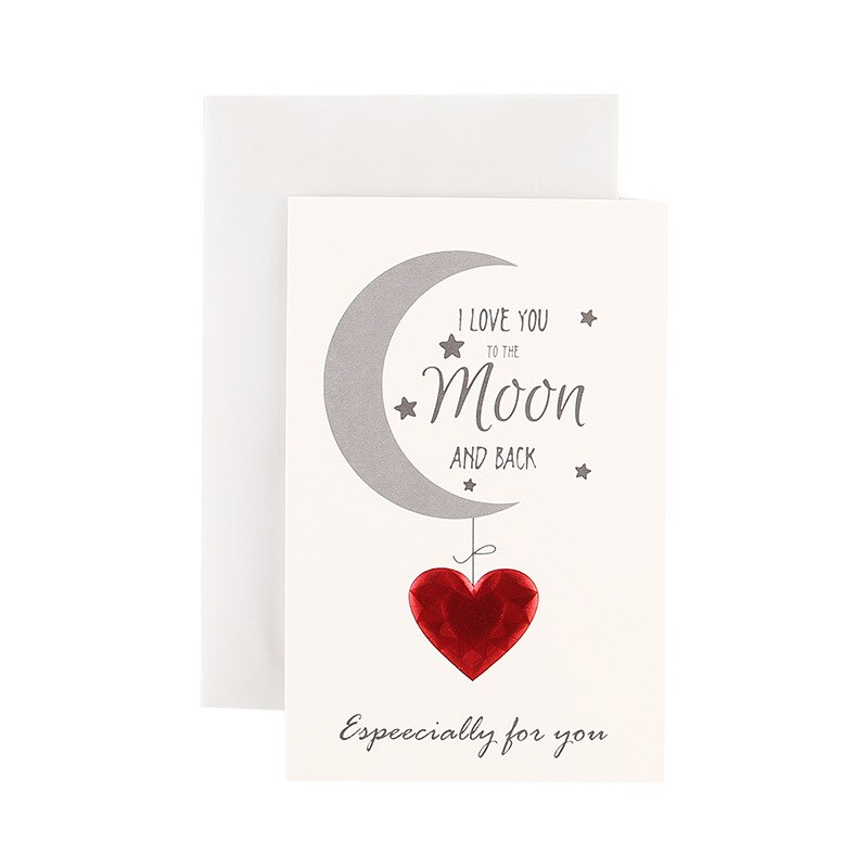 Carte de vœux créative avec enveloppe, 1 pièce, carte de vœux pour couple saint-valentin, carte de vœux pour petite amie et petit ami: 4