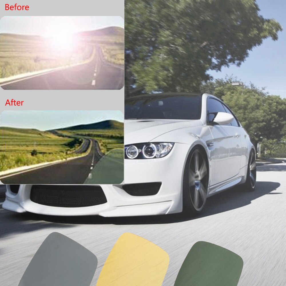 Gafas polarizadas para Conductor, lentes auxiliares con Clip, protección UV 400, Kit antideslumbrante, accesorios para automóvil motocicleta