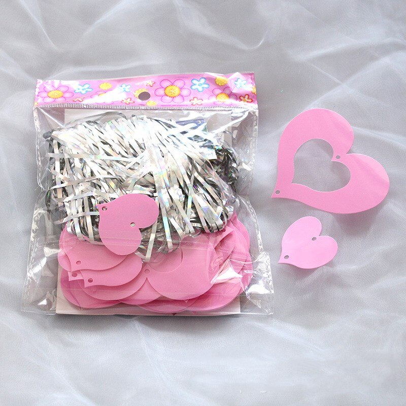 Sweet Five-pointed Star Heart Shaped Rain Balloon Pendant Accessories Romantic Wedding Birthday Party Decoration Supplies: 16