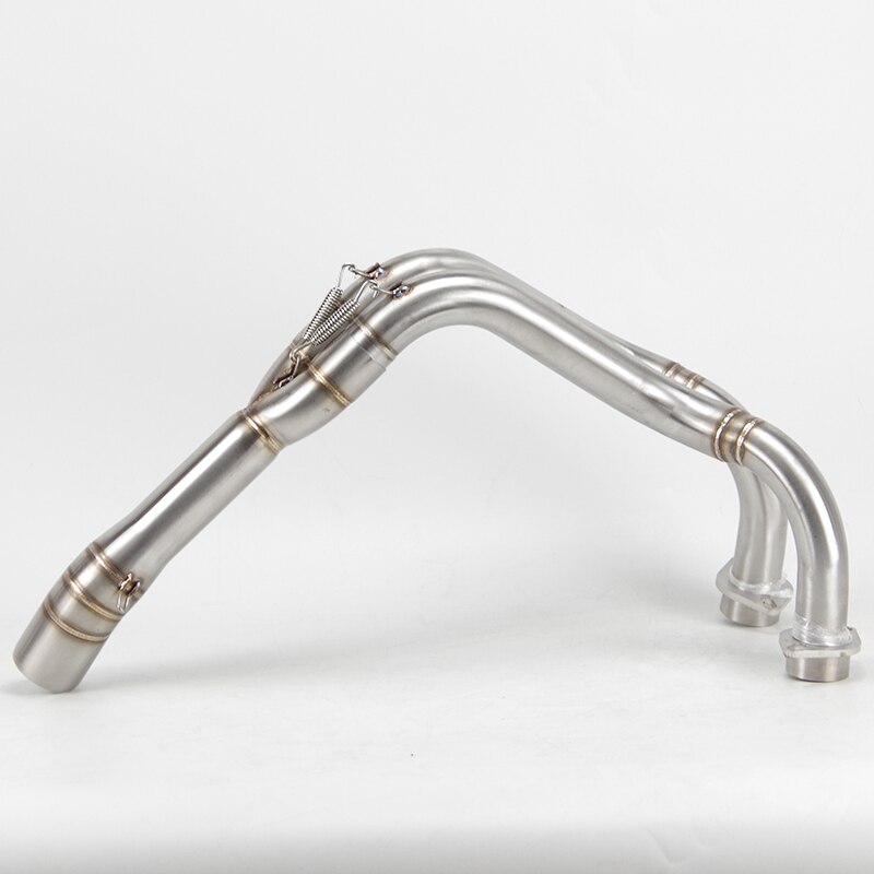 MT07 Front Pipe Motorcycle Exhaust Muffler Modified Front Pipe Slip-On Muffler Exhaust For MT-07 FZ07
